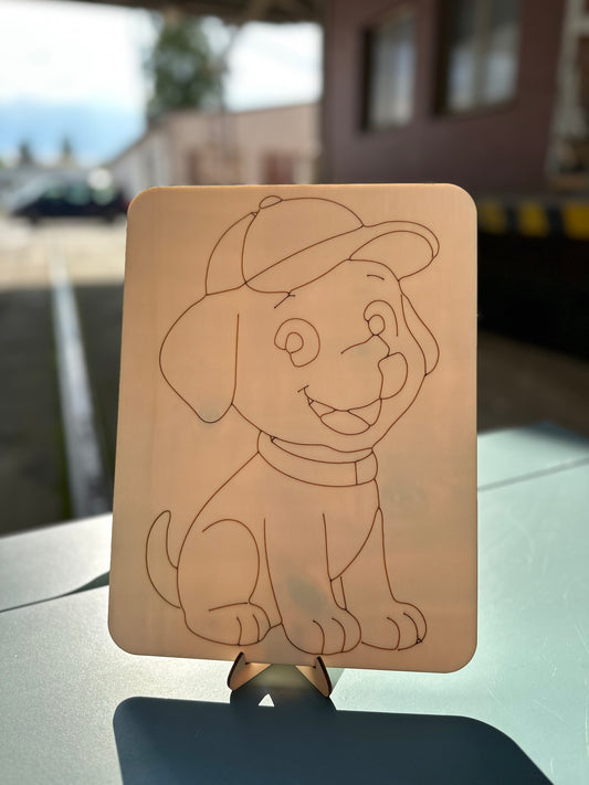 Omalovánka tlapková patrola Chase + stojánek