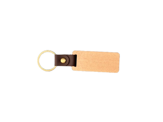 Dřevěná klíčenka