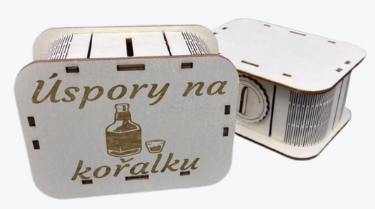 Pokladnička – Úspory na kořalku