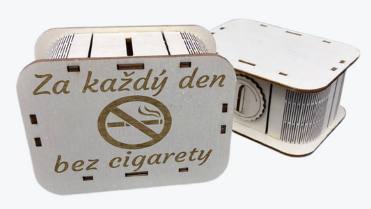 Pokladnička – Za každý den bez cigarety