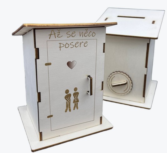 Pokladnička kadibudka – Až se něco posere