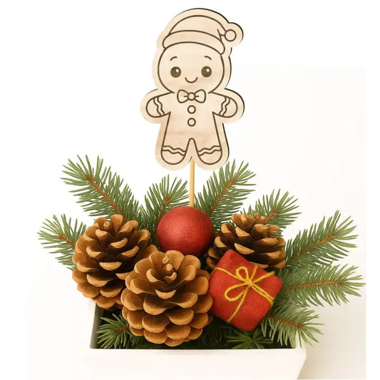 Zápich do truhlíků – Perníček s čepičkou