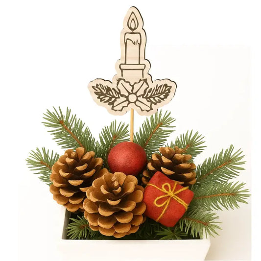 Zápich do truhlíků – Svíčka