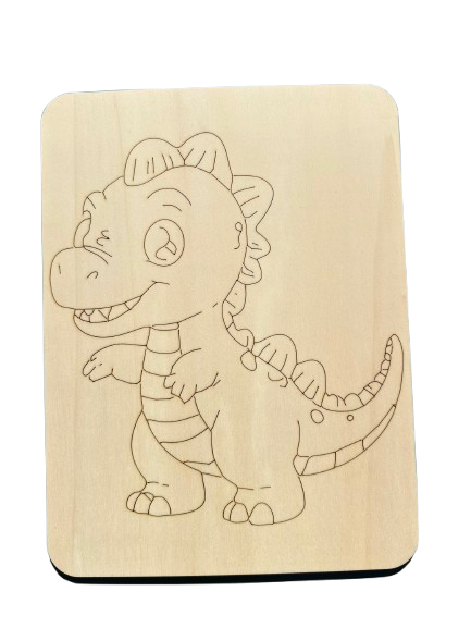 Omalovánka Tyranosaura rexe🦖 + stojánek