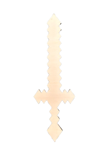 Minecraft meč velký