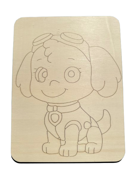 Omalovánka tlapková patrola Skye🐩 + stojánek
